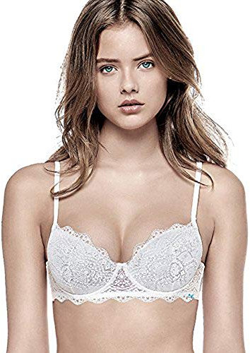Infiore REGGISENO BALCONETTE IMBOTTITA 3001 (3 IT 90 F 75 EU 34 UK, BIANCO)