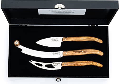 Laguiole Style De Vie Laguiole style De couteau de fromage Vie de luxe Régler ligne, 3-pièces,
