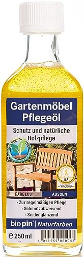 Biopin Gartenmöbel-Pflegeöl farblos 0,25 L