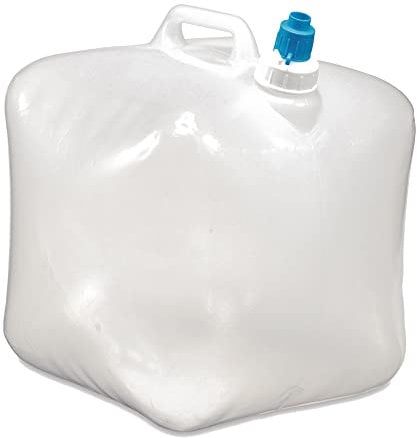 Hi-Gear 15 Litre Collapsible Water Carrier with Tap, Folding Water Carrier, Water Storage for Camping, Campsite Kitchen Equipment, Camping Equipment