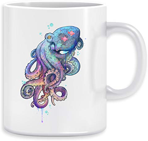 Poulpe Tasse Ceramic Mug Cup