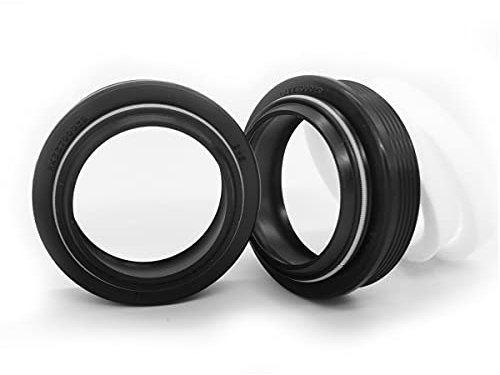 QWERTYUI AISHANBAIHUODIAN Fahrrad Vordere Gabel Staubdichtung 32mm-36mm Dichtung &Schaumstoff Fit for Fox Fox/Rockshox/Magura/X-Fusion/Manitou Gabel Reparatur Kits Teile (Color : 30mm with Edge)