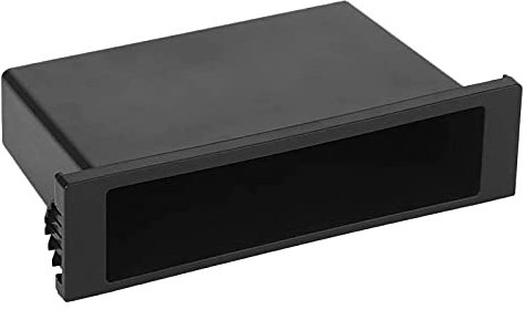 Zunedhys Universal Auto Doppel 1 Din Dash Getränkehalter Aufbewahrungsbox Kunststoff für Stereo Radio