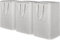Lifewit Cesto para Ropa de 80L | Cesto de Ropa Grande Plegable e Impermeable con Asas Extensibles | Se Mantiene en Pie y es Fácil de Transportar | para Ropa, Toallas y Juguetes, Gris, 3 Paquetes
