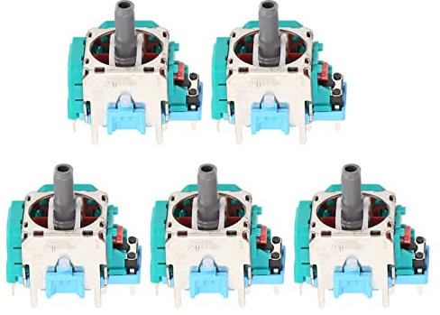 5pcs Module de Capteur de Bâton de Joystick Analogique 3D, Remplacement de Bascule de Module de Capteur D'axe de Joystick Analogique 3D pour Contrôleur PS5