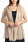 FAIRYGATE Halstuch Damen Frühling Schal Damen Beige xxl Schal Stola Festlich für Abend Party Funkeln Glitter Frauen Braut Hochzeit Schal A6321