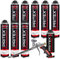 PRITEX - WDVS Klebeschaum Set 8 x 750 ml inkl. Schaumpistole und Pistolenreiniger zum Isolieren, Fixieren & Befestigen – Montageschaum Dämmstoffkleber mit sehr guter Haftung