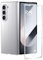 Vizvera for Samsung Z Fold 6 Case Crystal Clear, [Screen Protector] [Not Yellowing] Hard PC Ultra-Thin Anti-Scratches, Support Wireless Charging Protective Phone Case for Galaxy Z Fold 6 2024, Clear