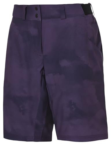 VAUDE Loamer Shorts II für Damen – MTB Shorts, Gepolsterte Fahrradshorts für Trails und Touren, Leicht und schnell trocknende Fahrradhose für Damen