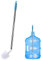 24 Long Bottle Brush | 3 & 5 Gallon Bottle Cleaner Brush | Water Jugs Brush Cleaner | Nylon Bristles And Stainless Steel Handle Bendable Replaceable Brush Head Bottle Cleaning Brush