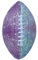 Ronyme Pallone da Calcio Pallone da Calcio Acquatico Misura 9 Pallone da Allenamento Resistente all'Usura Pallone da Rugby Luminoso Pallone da Calcio, Viola