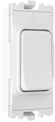 Wireless Kinetic Grid Light Switch for MK or Candeo Faceplates | Pairs with RF Receiver Modules (with or without Wifi or Zigbee) | No Wiring or Batteries | Easy Install & Eco-Friendly Lighting Control