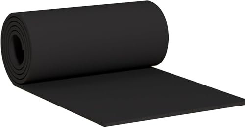 Protezione per Pareti Paracolpi Garage, Protezione per montanti in schiuma di gomma ad alta densità, protezione autoadesiva per paraurti per parcheggio auto in magazzino (nero, 39,3x39,3 pollici/100x