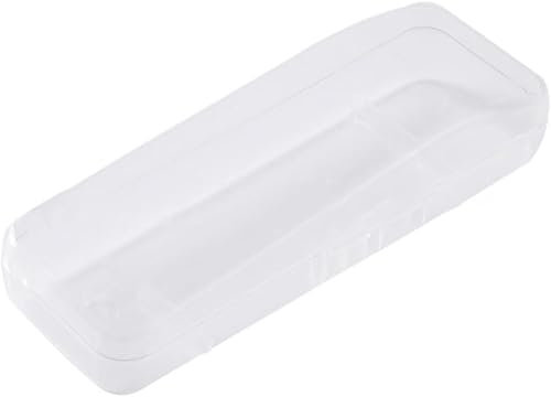 White Transparent Shaving Box for Shaver Razor,Razor Protector Plastic Box Cover Container Storage for Manual Razor System, Shaving Accessories,Electric Shavers,Accessories