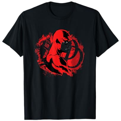 Daredevil Comic Distressed Logo T-Shirt