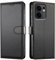 JUNETOP Cover per OPPO Reno 13F 13 F (5G/4G) / OPPO Reno 13 FS (5G/4G), Custodia a Libro Portafoglio Flip Case in Pelle PU di Alta Qualità [Protezione RFID] - Nero
