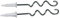 LUTH Premium Profi Parts Crochet pétrisseur compatible avec Bosch 00651064 Mfz4030 Comfort Set droite gauche pour batteur à main