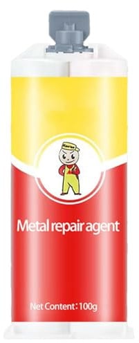 Metallkleber | Hochleistungsschweißkleber | Wasserdichtes Industriedichtungsmittel | Starke Bindung für Acryl, Zement, Edelstahl | Reparieren Sie Gluue für Haushaltsgeräte und -Projekte 4.92x1,97