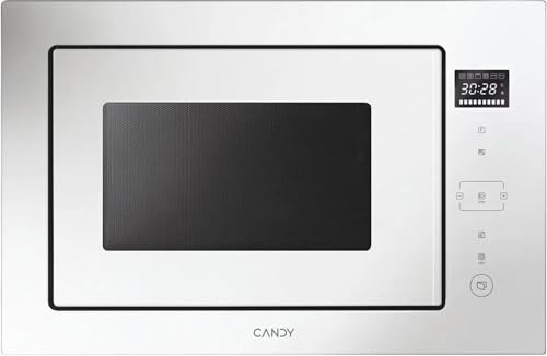 Candy CA38MWN7NW Micro-ondes avec grill intégré, grill de 1100 W, 8 niveaux, 28 l, blanc