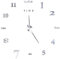 lyrlody Wanduhr, Große DIY Rahmenlose Wanduhr 3D Stumm Spiegel Aufkleber Uhr Metall Große Wanduhren Home Office Schule Abnehmbare Decoretion Silber