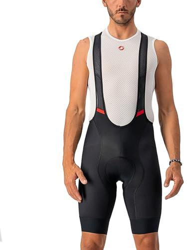 CASTELLI Herren Competizione Bib. Shorts, Schwarz-weiss, L EU