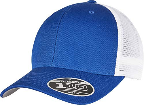 Flexfit Unisex 110MT-110 Mesh 2-Tone Cap Baseballkappe, royal/White, one Size