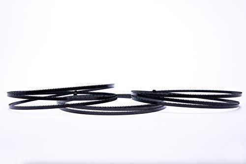 Encut - Set di 3 lame per sega a nastro ad alte prestazioni, 1790 x 6 x 0,65 mm, in acciaio per utensili, 10 tpi