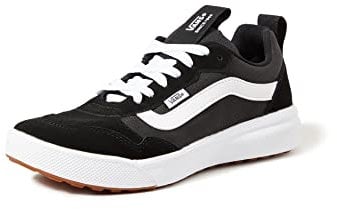 Vans Women's Sneaker, Suede Canvas Black White, 5.5 UK