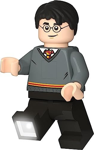 Lego Harry Potter - Harry Taschenlampe LED-Taschenlampe für Potterheads - Kinderspielzeug - 127mm große Figur (TO49) - Inklusive 1 AA Batterie