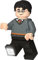 Lego Harry Potter - Harry Taschenlampe LED-Taschenlampe für Potterheads - Kinderspielzeug - 127mm große Figur (TO49) - Inklusive 1 AA Batterie