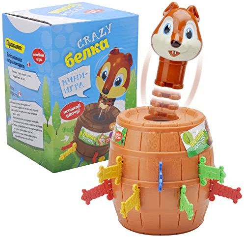 HENGBIRD Pop Up Classic Bambini Action Gioco Pop Up Pirate Famiglia Bambini in età prescolare Gioco Action Gioco per Bambini 4 5 6 7 8 anni Ragazzi Ragazzi Ragazze Adulti Gioco Tavolo Da Vino Puntelli