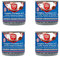 PROTECT EXPERT Lot de 4 Fumigènes Anti-Punaise de lit - 4x10g - Elimine Les Larves & Punaises De Lit & Acariens Sans Dépôts Visibles ni Odeurs Persistantes - Curatif & Action Choc PUMIG10X4