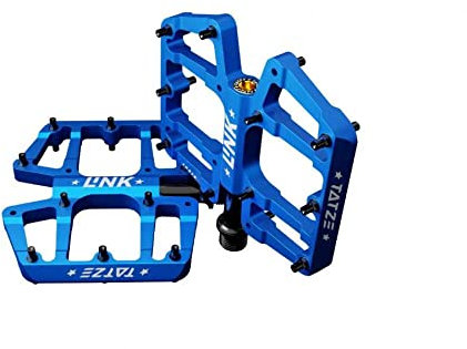 Greendonkey Tatze Pedal LINK Titan Plattform, 14 Pins je Seite (Blau)