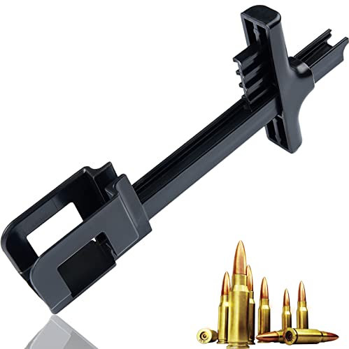 ZONSUSE Universal Gewehrmagazine Schnelllader, Taktischer Gewehr Magazinlader, Ladehilfe Magazin Gewehr, AK47 und AR15 Magazine Speedloader für 5.56 x 45/ .223/ .308/7.62 x 39/ 300BLK, Kaliber