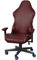 YOPOIY Gaming Chair Cover with Armrest Cover Leather Stretch Gaming Chair seat Cover for Computer Reclining Racing Removable Game Chair Cover -wine red