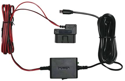 COBRA 2,5 A DIY Hardwire-Kit Drive HD-Produkte: OBDII-Anschluss auf Micro-USB, 4,5 m Kabel, intelligentes Energiemanagement, ermöglicht Parkmodus und Bewegungserkennungsfunktion
