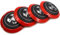 4 pièces Auto Cache Moyeux pour Fiat 500 Abarth 133mm, Centre Jante Capuchons Enjoliveurs Roue Haute Qualité Capuchon Central Modification Accessoires
