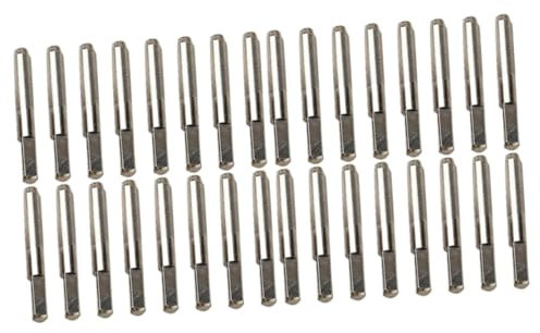 SAFIGLE 32stücke Lyra Saiten Nägel Aus Metall Hochwertige Zubehörteile Für Zither Und Harfe Installieren Langlebig Und Praktisch Für Musiker Und -enthusiasten Silber