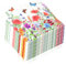 100 Stück Papierservietten mit Blumen Servietten Blumenwiese Schmetterlinge Servietten Blumenmuster für Frühling Geburtstage Partys Hochzeiten Feiern 33x33cm