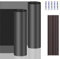 YIMATEECO PC Dust Filter 400x300mm, 2Pack DIY PC Case Dust Mesh Filter PVC Dustproof Filter Cover Cooler Fan Grills with Magnetic Strip for Computer PC Case Speaker(PVC, 400 * 300mm, 2pcs, Black)