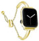 Bracelet Remplacement pour Apple Watch, Bracelet en acier inoxydable bracelet femme Bijoux für Apple Watch 42mm/44mm/45mm/49mm iWatch SE(2)/9/8/7/6/5/4/3/2/1&Ultra Séries (OR, 38/40/41MM)