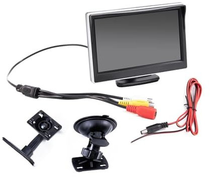 Auto-Monitor-Bildschirm Rückfahrkamera TFT-LCD-Display HD-Digital-Farbe 4.3 Oder 5 Zoll PAL NTSC Für Parken Reverse Kamera Rückfahrkameras(5inch-2)