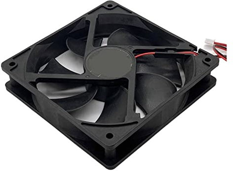 BGAZA 3 stücke Schwarz Kunststoff Fans 3010 DC 24 V 12 V 5 V 2PIN Lüfter 30 * 30 * 10 MM Kühler Lüfter for Extruder DC Kühler Gebläse Teil - Gebläse(5V)