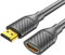 Leloco HDMI Verlängerungskabel 1m HDMI 2.0 4K@60Hz 2K@144Hz, HDMI Verlängerung Stecker auf Buchse 18Gbps HDR 3D PVC kompatibel mit TV Stick, HDTV, PS5/PS4 usw