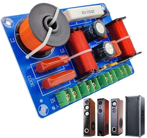 Generisch Passiver Frequenzweiche - Audio Hochtöner Frequenzweiche - Hochleistungs-Kompakt-Frequenzteiler für Audio-Systeme mit verbesserter Klarheit & Wartung bei Reparatur und Modifikation
