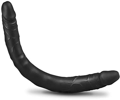 SXOVO Consolador doble y realista, silicona, juguete sexual para mujeres