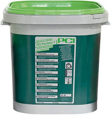 PCI Pecimor F 33 Liter Bitumen-Grundierung auf Kelleraußenwänden und Fundamenten