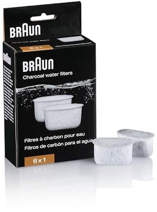 Braun Kit 6X Filter Ai Kohle Rolle Neu Maschine Von Caffè Amerikanisch KF60 KF70