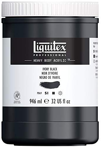 Liquitex Professional Acrylique Heavy Body 946ml Noir D'Ivoire