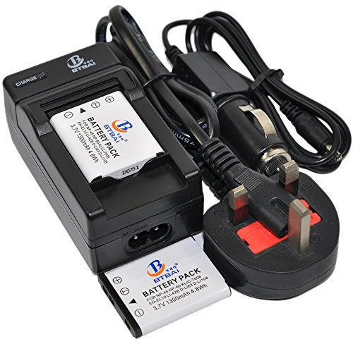 2x Li-40B Battery+Charger AC/DC Single for Olympus Li-42B Li42B Li40BDigital TG-320 TG320 Camera